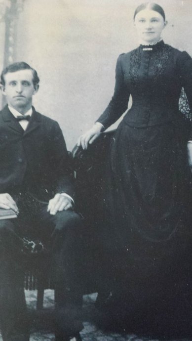 Kate (Trijntje) Hoogerhuis en Martin Kuiken